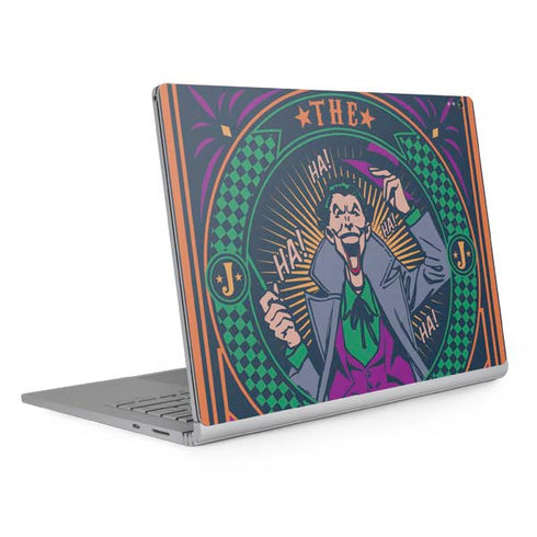 DC Comics The Joker Casino Chip Surface Book 2 13.5in Skin
